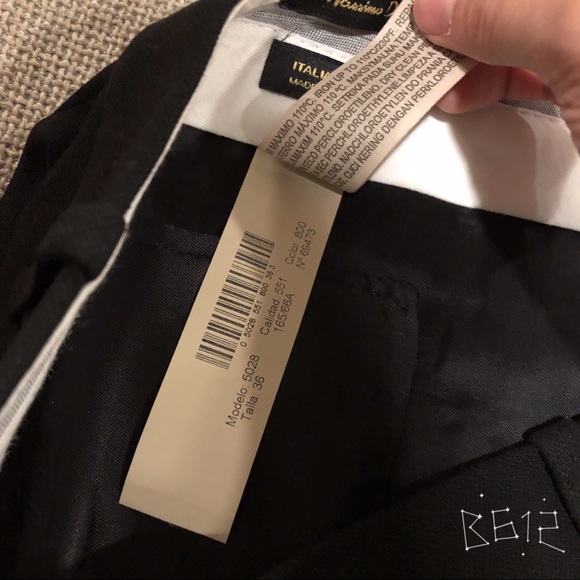 Massimo Dutti Black Suit pants - Picture 8 of 8